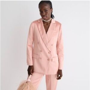 J. Crew Double-breasted lady blazer and pants